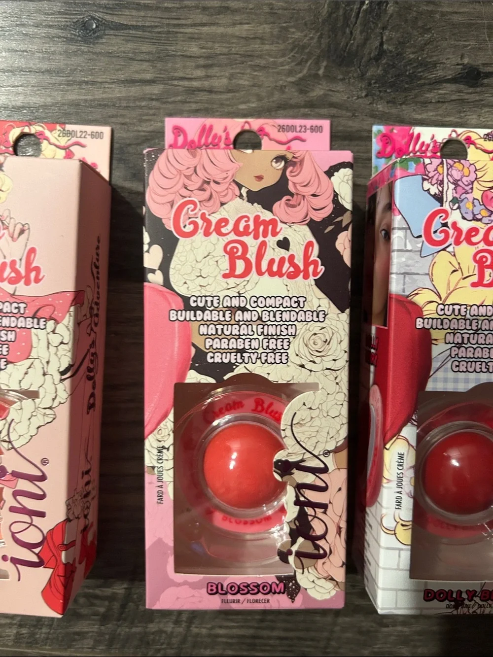 Ioni Dolly’s Adventure Cream Blush Set NEW